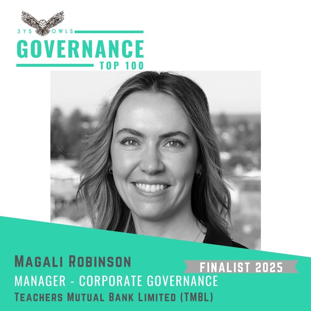 2025 Governance Top 100 Rising Star – Magali Robinson