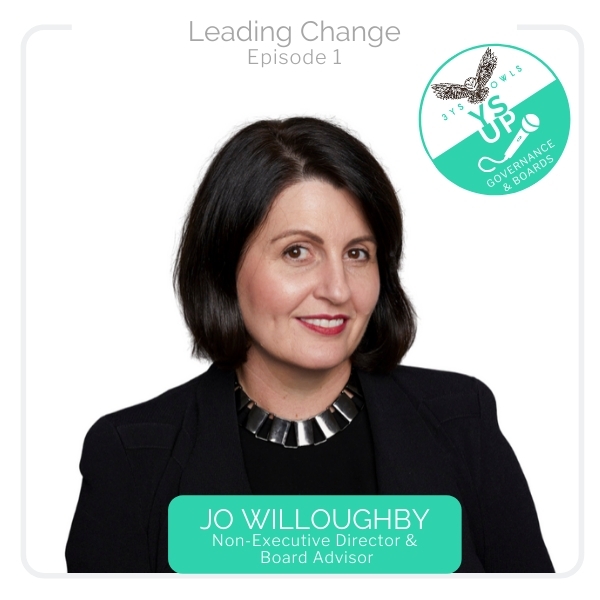 Leading through change with Jo Willoughby